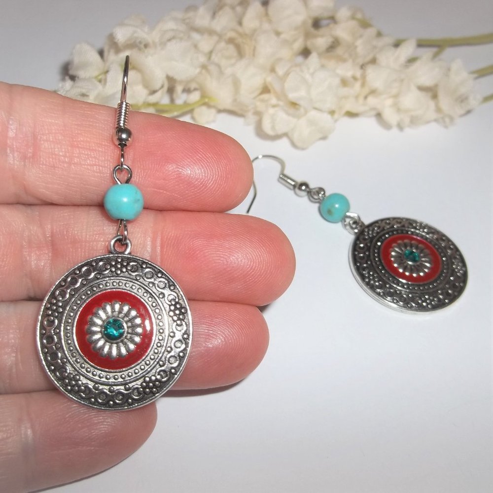 Drop Earring, Earring, Dangle Earring, Southweste… - image 5